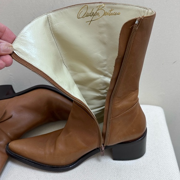 Andrea Bertocco Women’s Italian Leather midcalf SZ 6 1/2-EXCELLENT CONDITION! - Picture 7 of 11